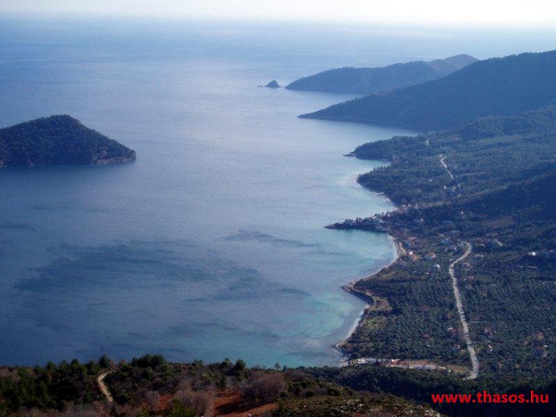 Golden Beach, hegyek